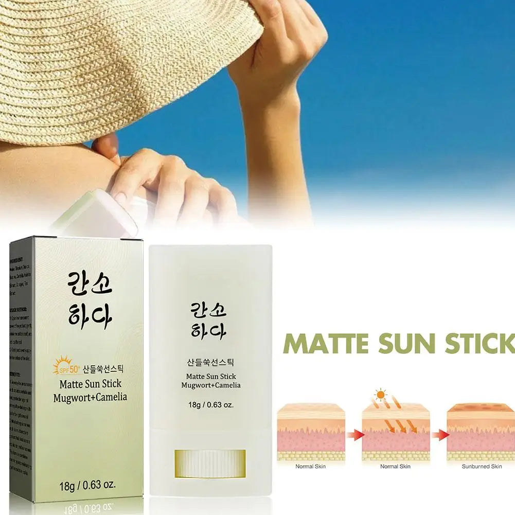 18g Face Sunscreen Matte Sun Stick SPF50+