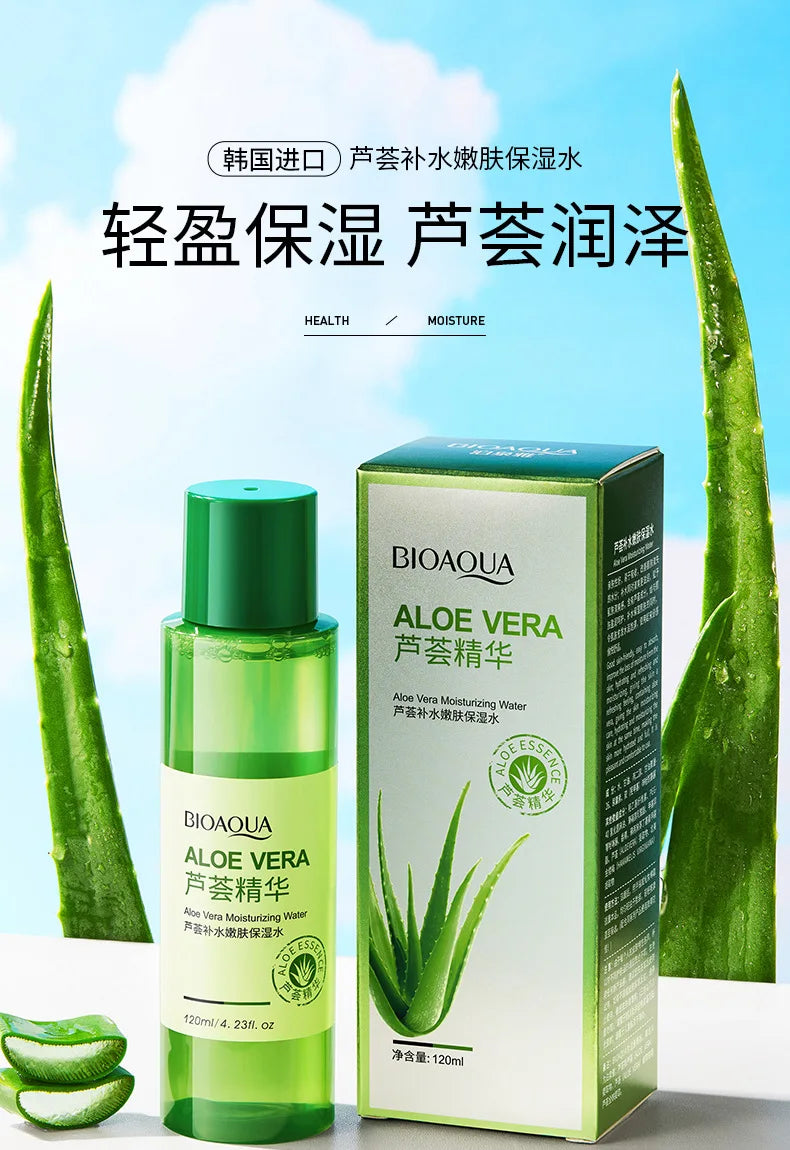 Aloe Vera Toner Essence Moisturizing  Korean Refreshing and Nourishing To Improve Dryness Toner Facial Skin Care