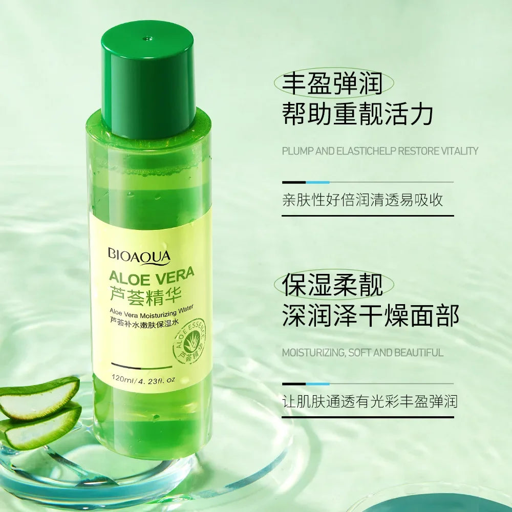 Aloe Vera Toner Essence Moisturizing  Korean Refreshing and Nourishing To Improve Dryness Toner Facial Skin Care