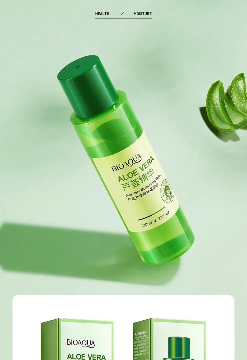 Aloe Vera Toner Essence Moisturizing  Korean Refreshing and Nourishing To Improve Dryness Toner Facial Skin Care