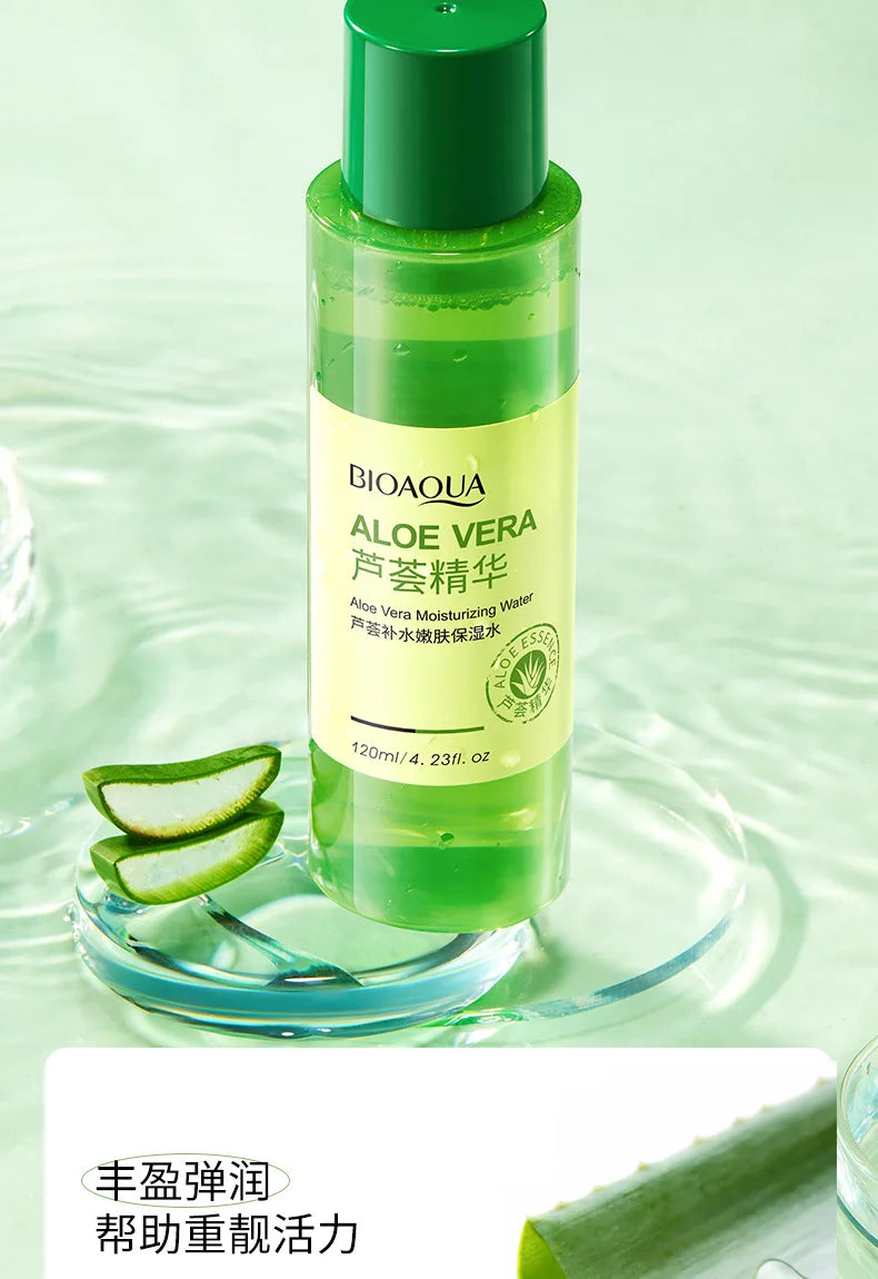 Aloe Vera Toner Essence Moisturizing  Korean Refreshing and Nourishing To Improve Dryness Toner Facial Skin Care