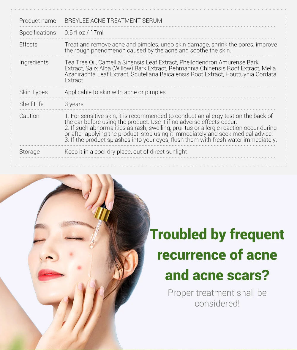 Breylee Tea Tree Acne 4-piece set series